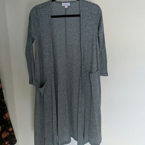 LuLaRoe grey Sarah cardigan